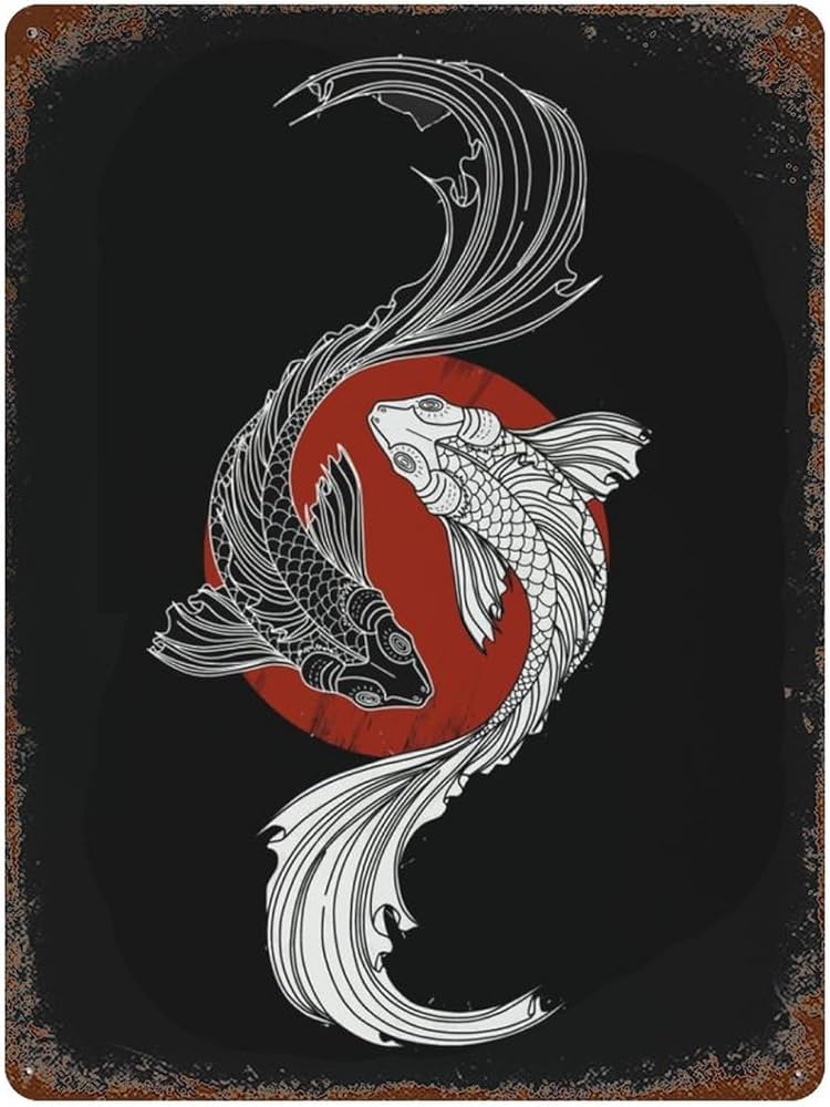 金魚アート - 金属製 金魚アート - 金属製